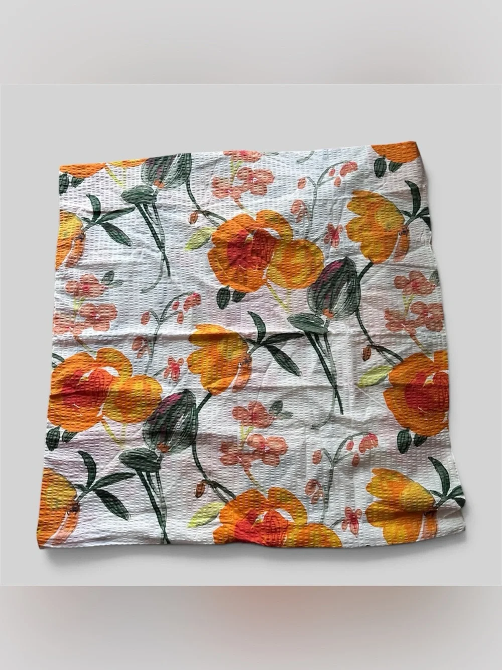 Extra large pillow case brand says original Janine 31 x 31
